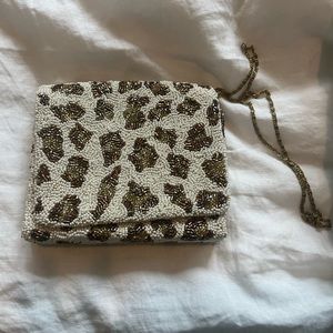Beaded crossbody bag